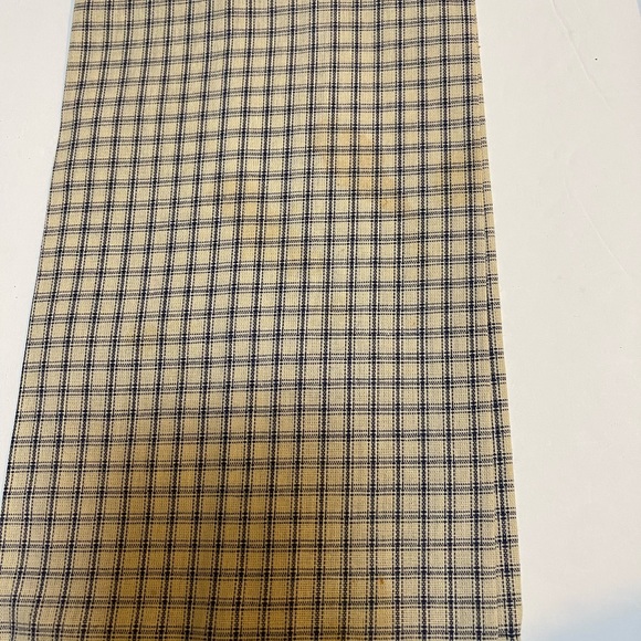 New Handmade Cotton Blue Check Lace Trim Bottom Hand Tee Towels Kitchen 7 piece - Picture 6 of 6